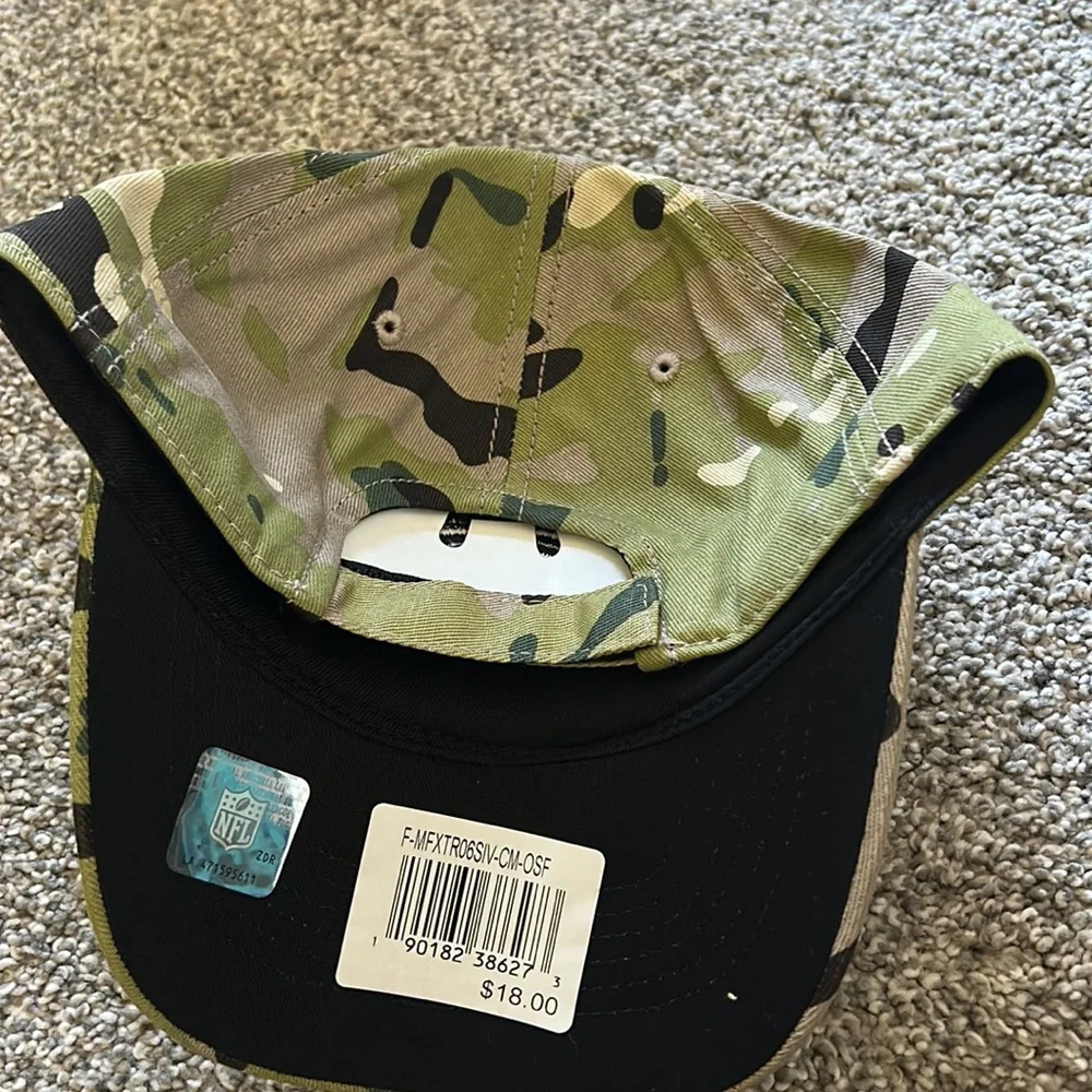 New Chicago Bears NFL hat with Kyle Long authentic signature and number on it - Picture 3 of 5